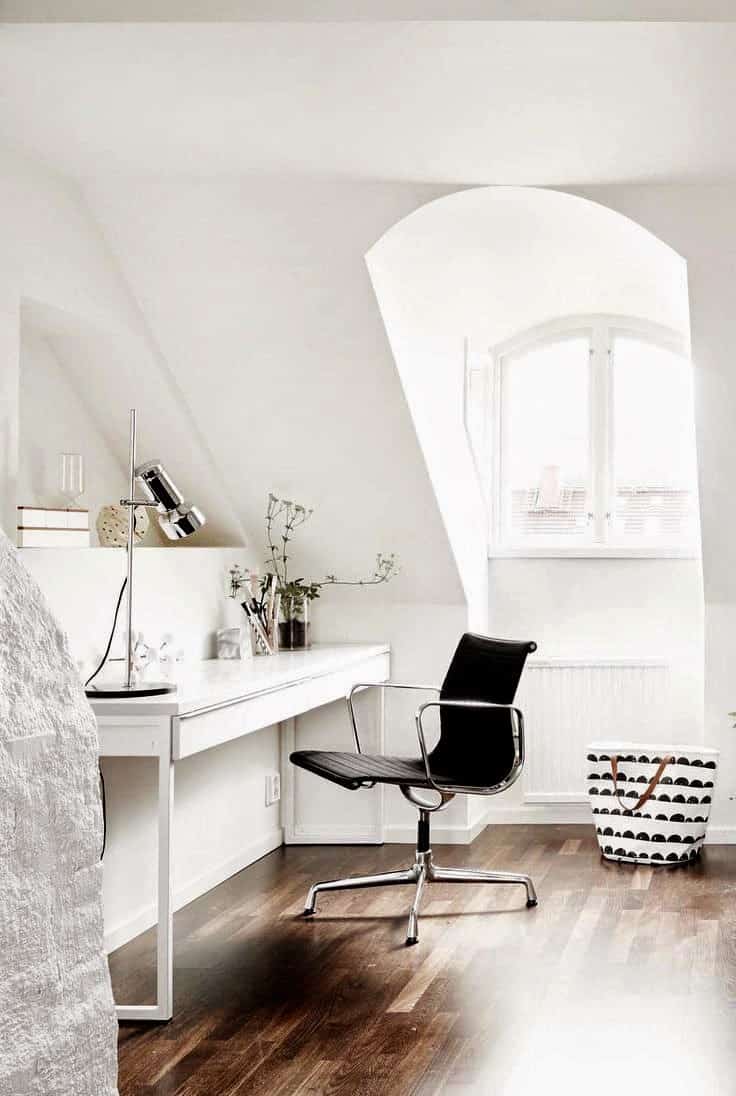 12 Magnificent Attic Home Office Design Ideas 3