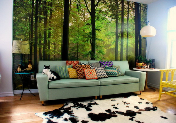 19 Divine Nature-Themed Wallpapers For Your Dream Living Room