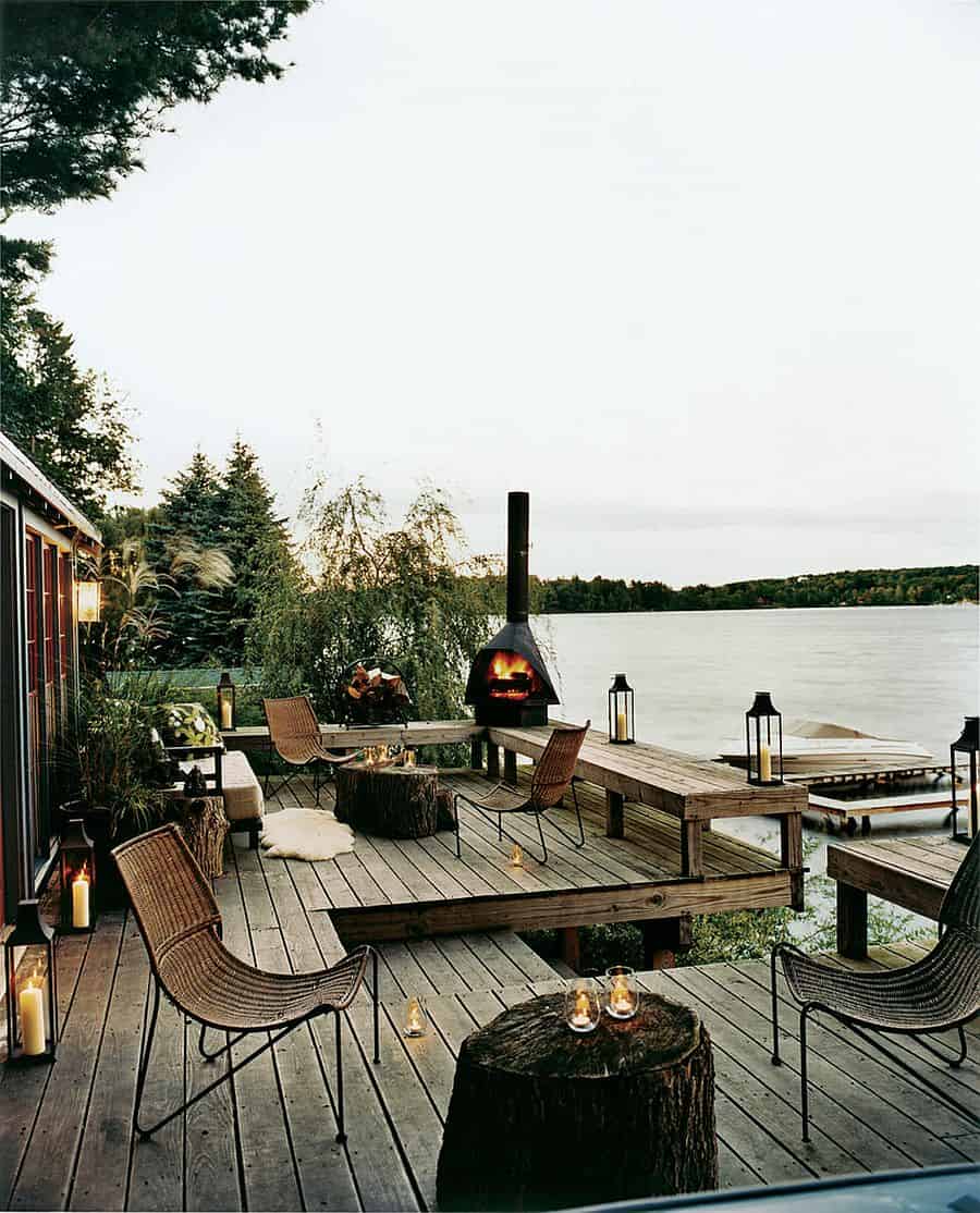 17 Charming Rustic Deck Design Ideas 3
