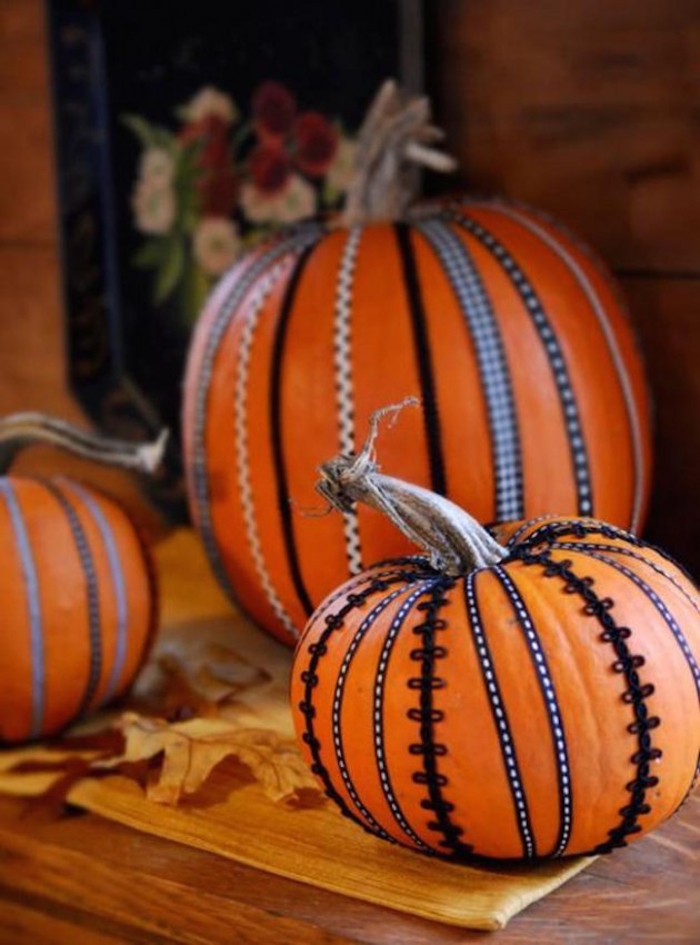 18 Smart &amp; Easy Ways to Dress Up Your Pumpkins for Halloween