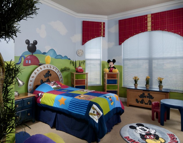 16 Joyful Disney-Themed Bedroom Designs That Will Delight Your Kids