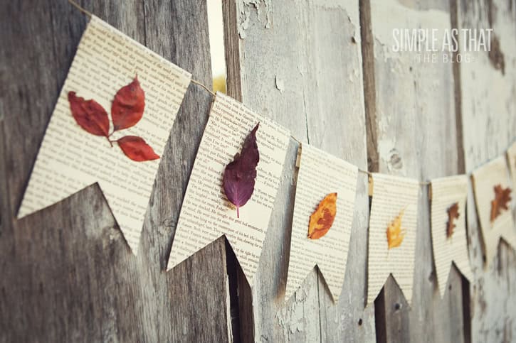 10 Ways To Make Wonderful Fall Decor With Fallen Leaves 8