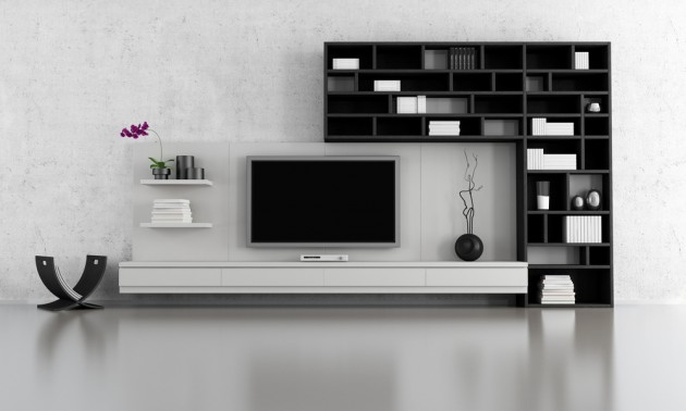 17 Fabulous Black &amp; White Living Room Design Ideas
