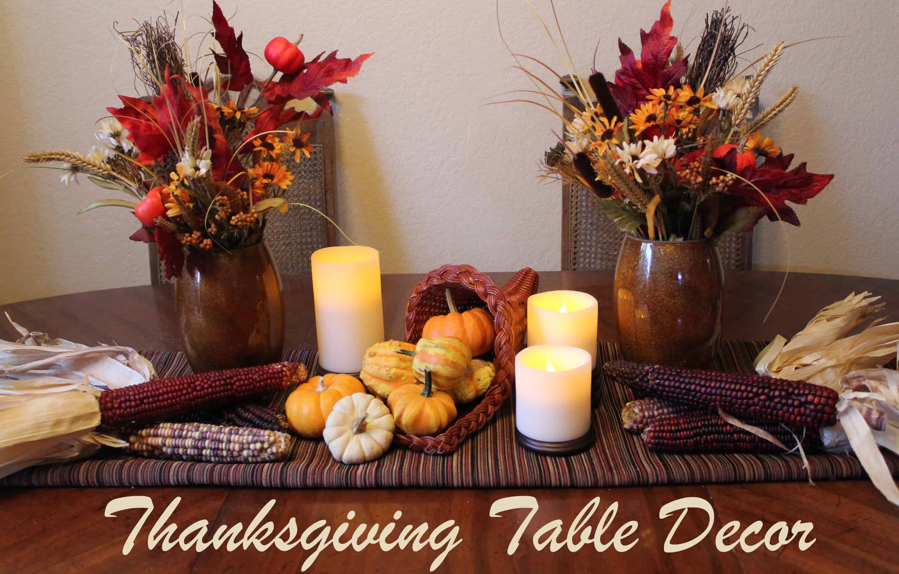 19 Totally Easy & Inexpensive DIY Thanksgiving Decorations 9