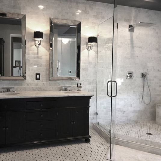 High End Master Bathroom Remodel