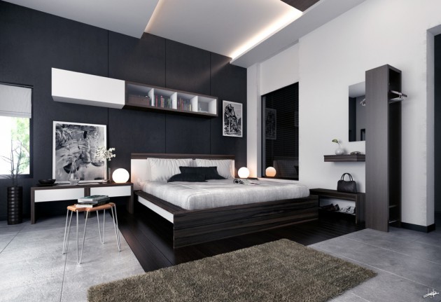 17 Timeless Black &amp; White Bedroom Designs That Everyone Will Adore
