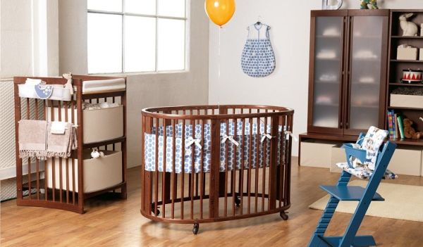 16 Cute Round Baby's Crib Ideas That Will Melt Your Heart