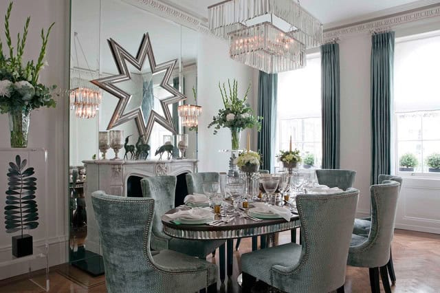 20 Beautiful Dining Rooms With Velvet Chairs 11
