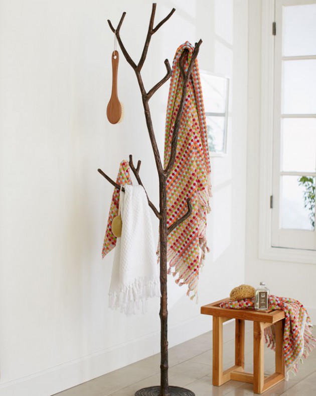 12 Extraordinary Tree Coat Racks To Break The Monotony In The Home