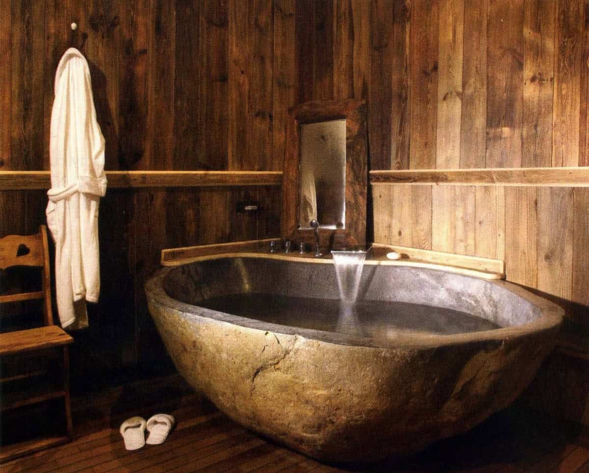 17 Charming Bathtubs Made Of Natural Stone For More Pleasant Look 12