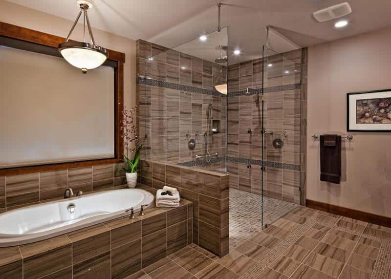 19 Stunning Bathroom Designs With Shower That Abound With Luxury 12
