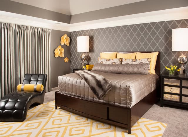 19 Simple But Beautiful Wallpaper Designs For Every Bedroom 13
