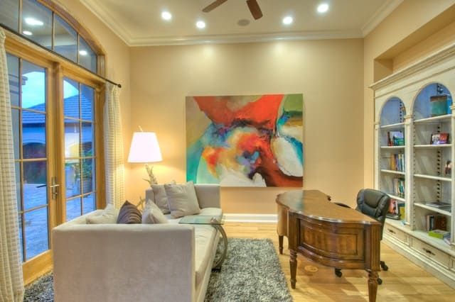 17 Divine Interiors With Abstract Art That Will Amaze You 13