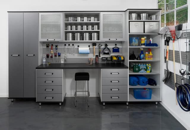 If possible, buy some storage cabinet where you will store all your stuff 14