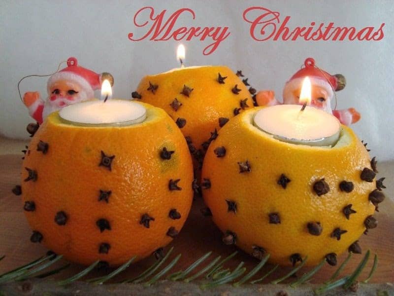 19 Delightful DIY Christmas Candle Holders 14