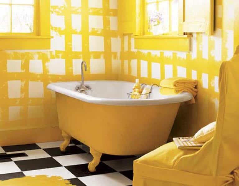 17 Colored Bathtub Designs To Enter Freshness In The Bathroom 14