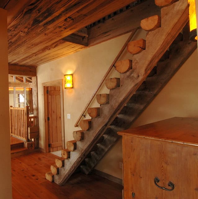 Rustic Stairway Source