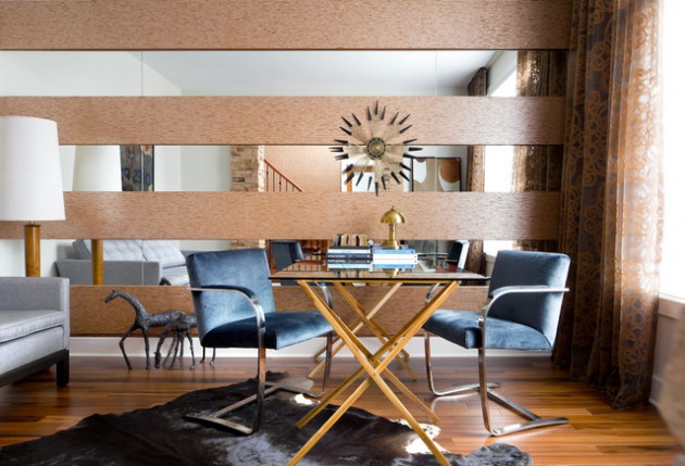 16 Excellent Ideas How To Decorate The Walls With Groups Of Mirrors