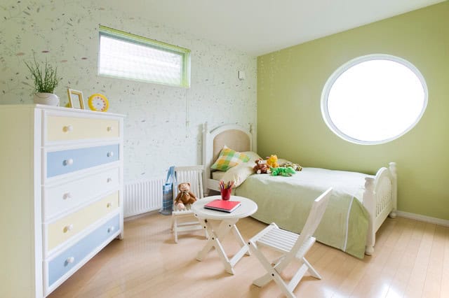 Beautiful Traditional Kids’ Room Source