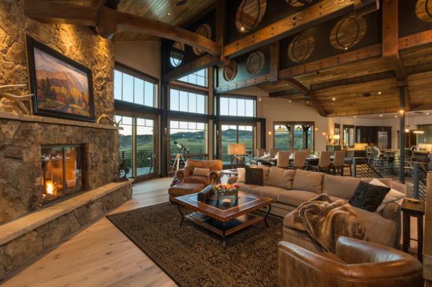 16 Splendid Rustic Living Room Ideas For A Warm And Cozy Feeling