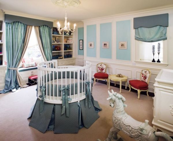 16 Cute Round Baby's Crib Ideas That Will Melt Your Heart