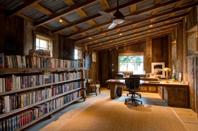 17 Inspiring Rustic Home Office & Study Designs That Will Inspire You