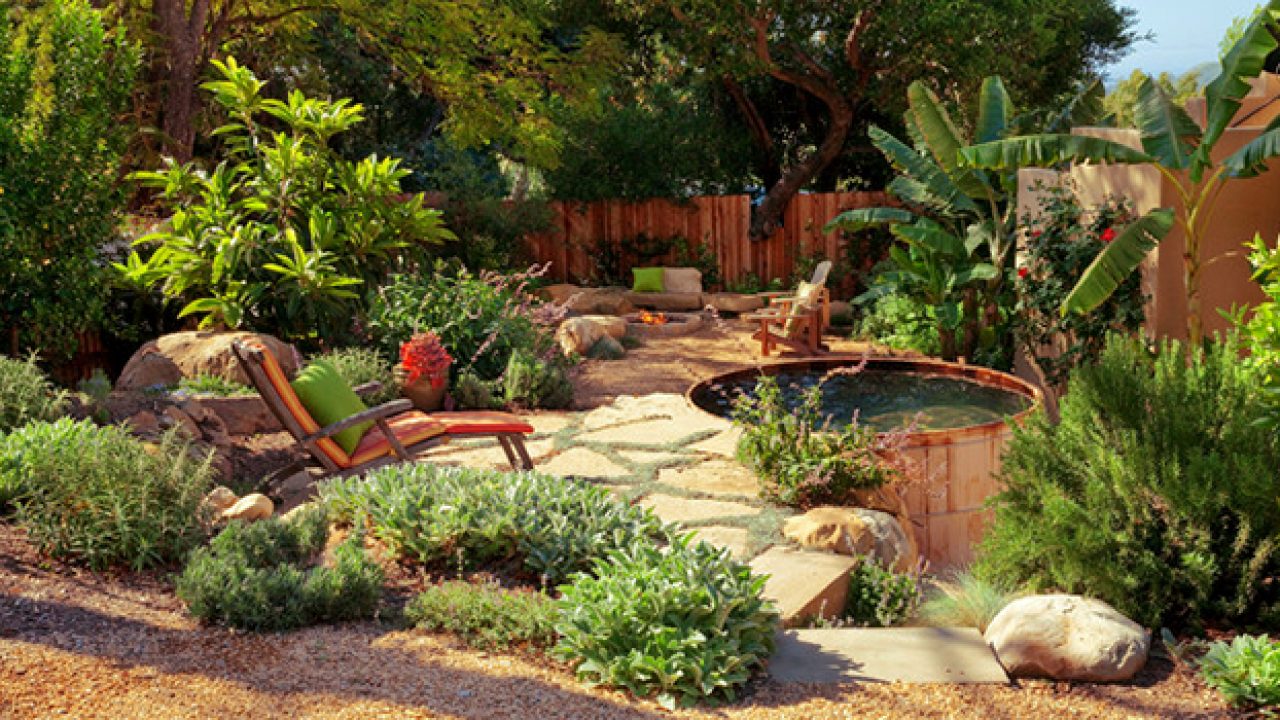 17 Wonderful Rustic Landscape Ideas To, Country Backyard Landscaping Ideas