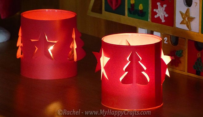 19 Delightful DIY Christmas Candle Holders 17