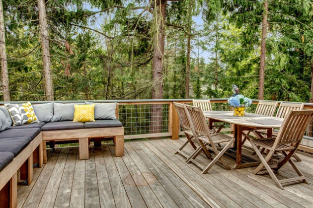 Awesome outdoor deck images 18 Phenomenal Rustic Deck Designs Every Outdoors Lover Needs