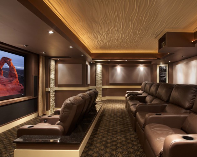 21 Astonishing Ceiling Designs That Will Enrich The Look Of Your Home Cinema