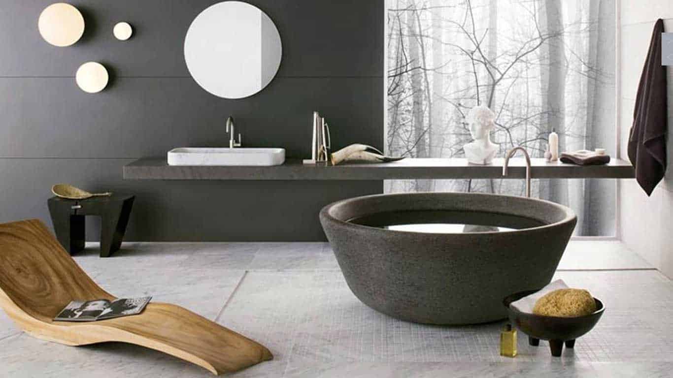 17 Charming Bathtubs Made Of Natural Stone For More Pleasant Look 2