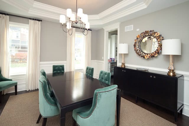 20 Beautiful Dining Rooms With Velvet Chairs 3