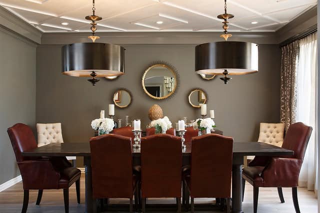 16 Excellent Ideas How To Decorate The Walls With Groups Of Mirrors 4