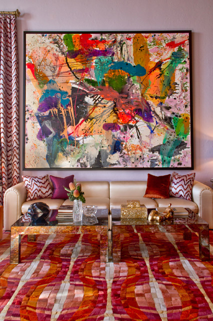 17 Divine Interiors With Abstract Art That Will Amaze You