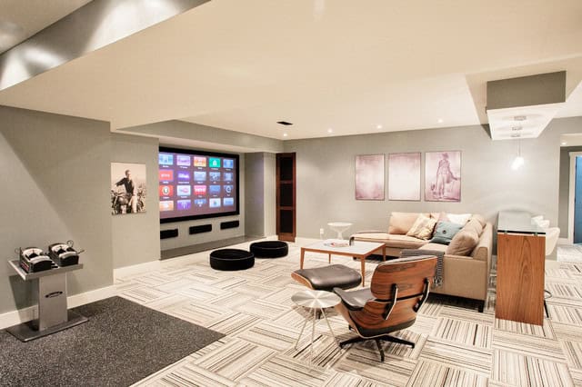 18 Really Cool Ideas How To Decorate Your Contemporary Basement 5