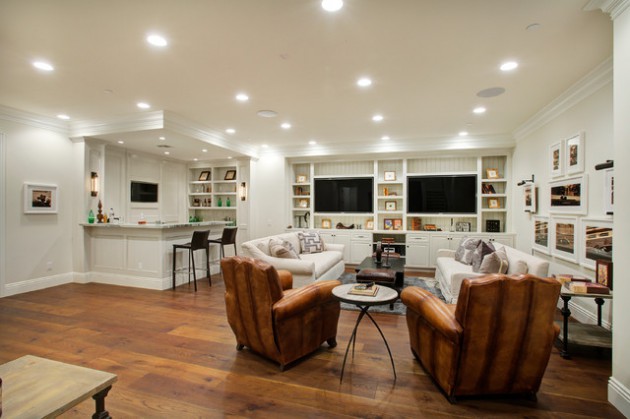 18 Really Cool Ideas How To Decorate Your Contemporary Basement