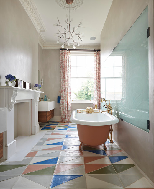 17 Colored Bathtub Designs To Enter Freshness In The Bathroom