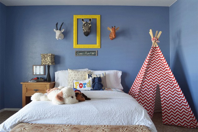 Add Fun To The Child's Room- 19 Fascinating Tepee Designs