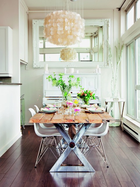 20 Stunning Shabby Chic Dining Room Design Ideas