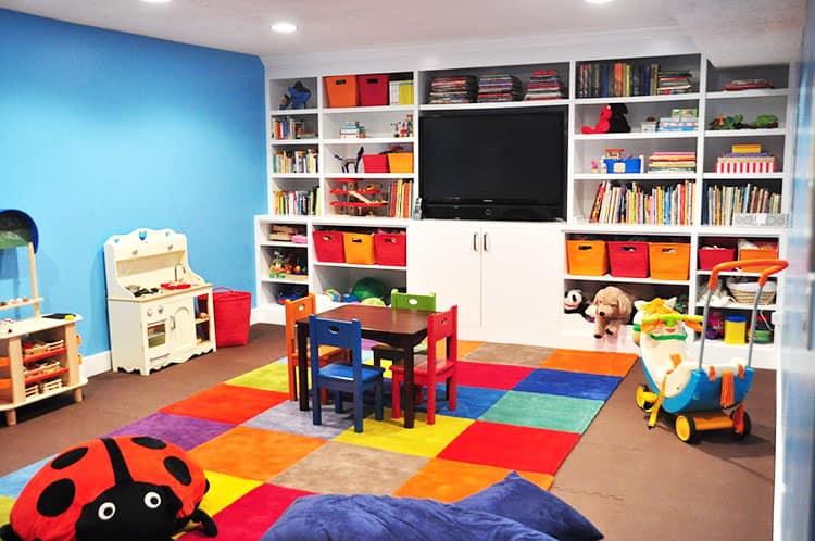 15 Cheerful Playroom Designs For Everyday Entertainment 7