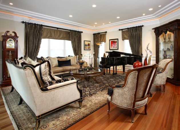 19 Marvelous Ideas How To Decorate Living Room With Piano