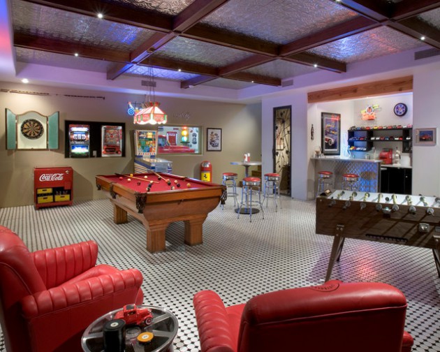 18 Really Cool Ideas How To Decorate Your Contemporary Basement