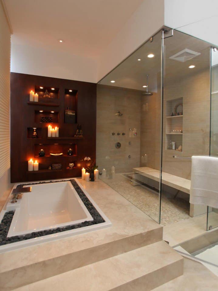 19 Stunning Bathroom Designs With Shower That Abound With Luxury 9