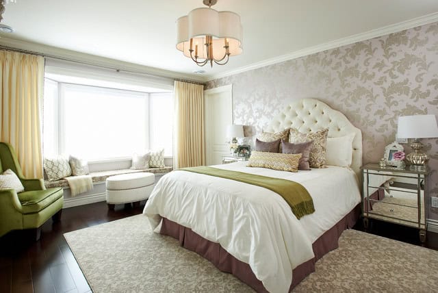 19 Simple But Beautiful Wallpaper Designs For Every Bedroom 9