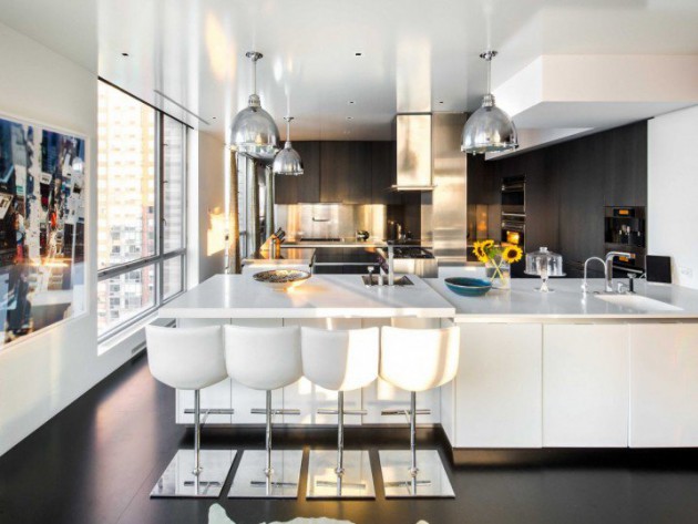 16 Imposant Penthouse Kitchen Design That Certainly Will Steal The Show