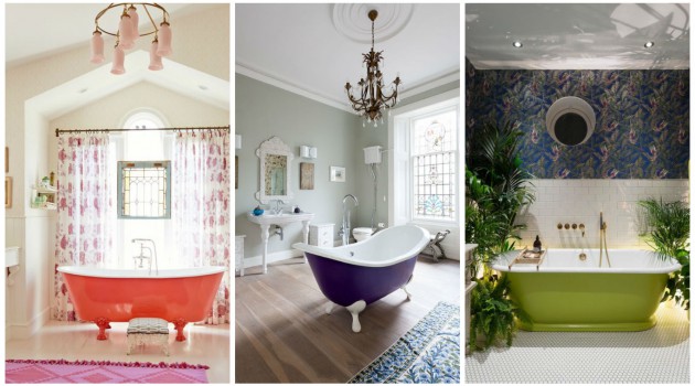 17 Colored Bathtub Designs To Enter Freshness In The Bathroom