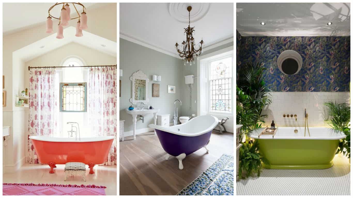 17 Colored Bathtub Designs To Enter Freshness In The Bathroom