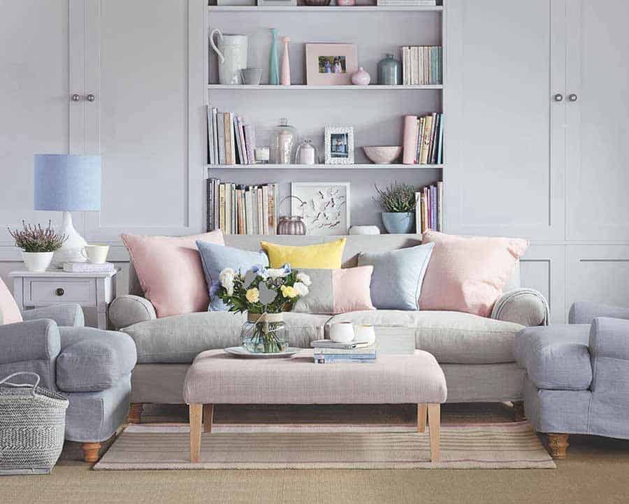 15 Magnificent Pastel Living Room Designs That Will Catch Your Eye 1
