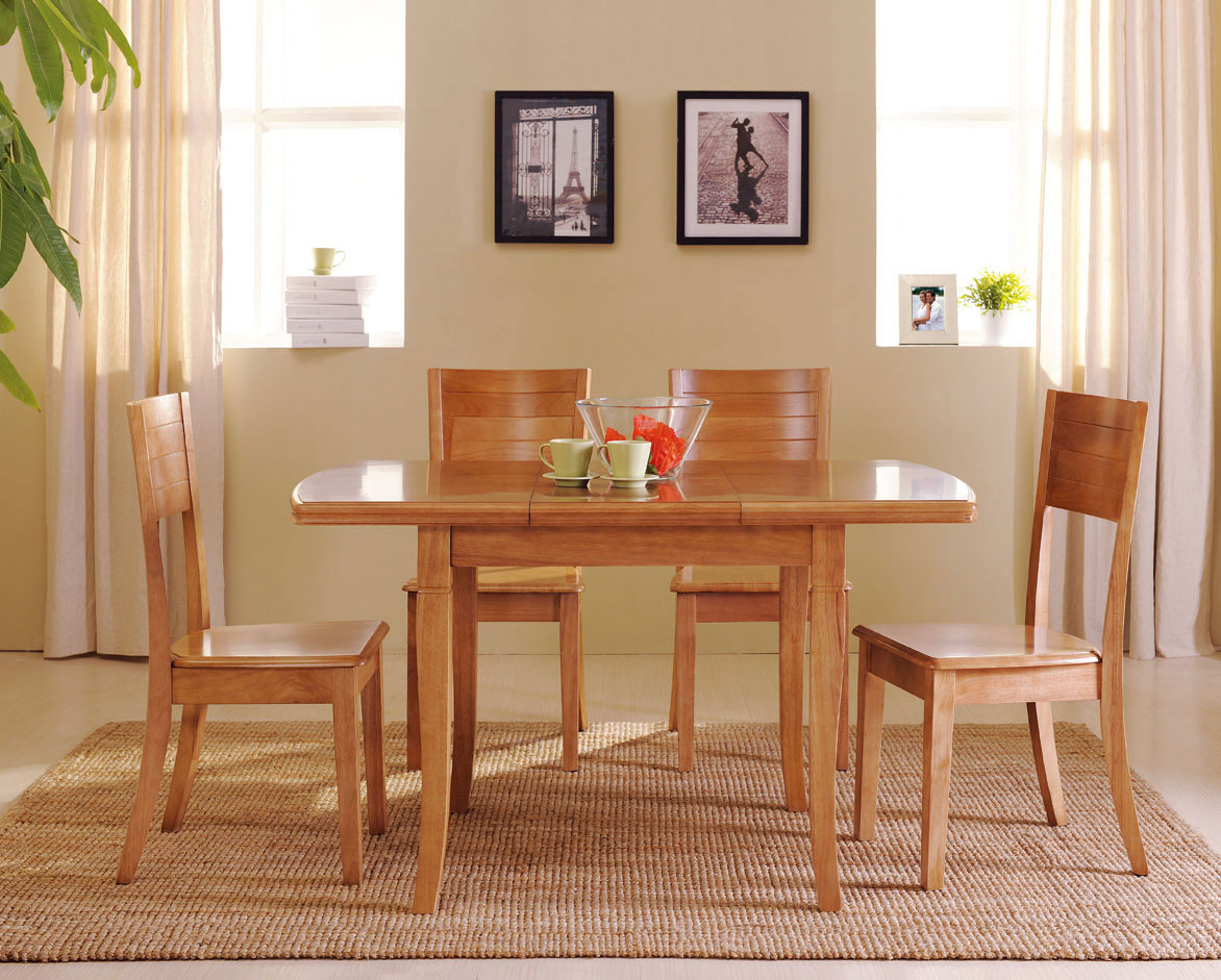Dining room wooden table