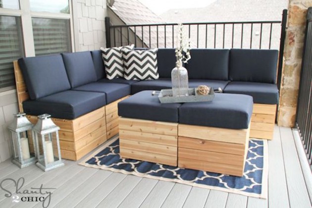 17 Most Creative Ideas To Make Cozy Pallet Corner Sofa